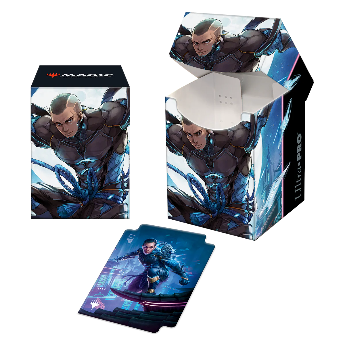 Kamigawa Neon Dynasty Kaito Shizuki 100+ DECK BOX® for Magic: The Gathering
