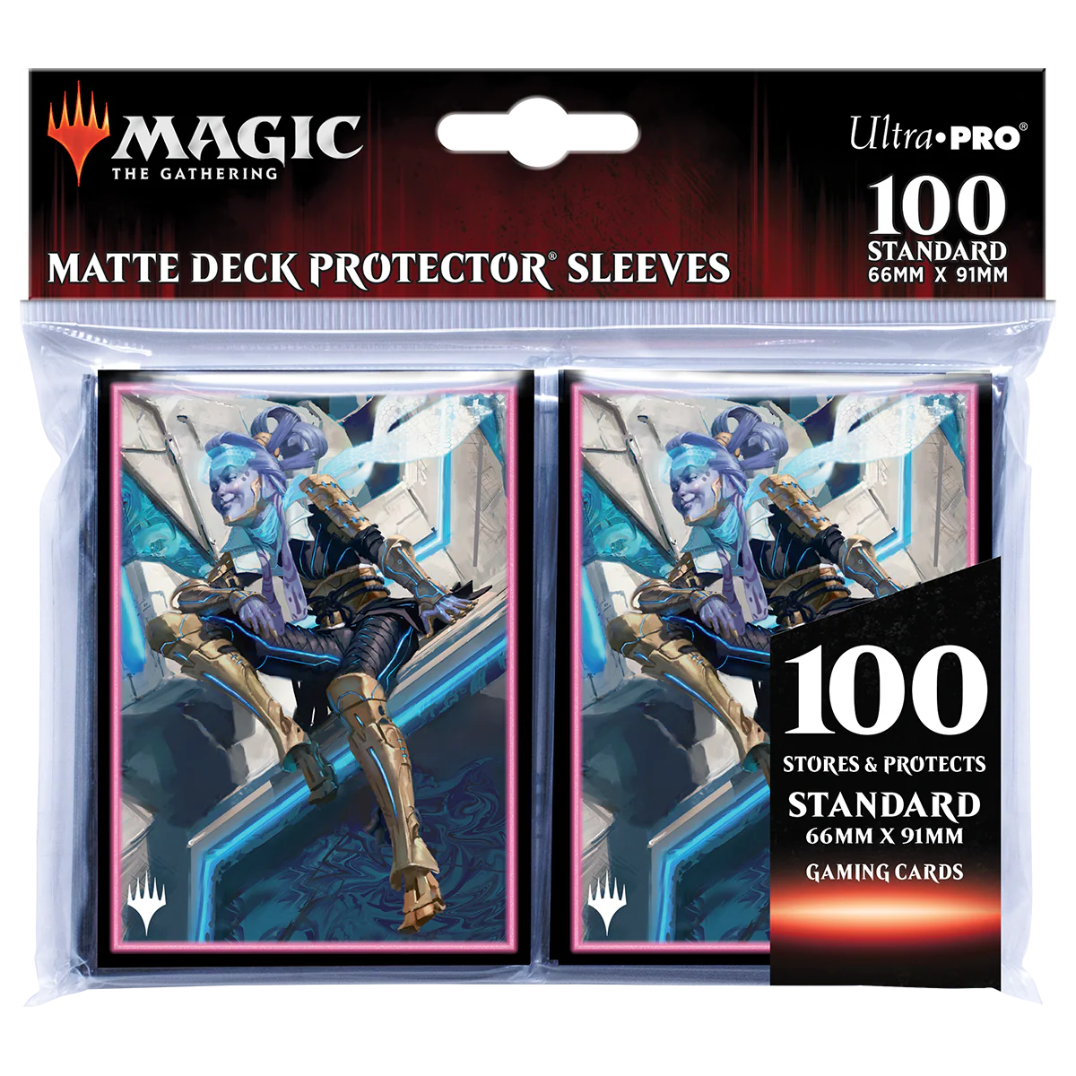 Kamigawa Neon Dynasty Kotori, Pilot Prodigy Standard DECK PROTECTOR® Sleeves (100ct) for Magic: The Gathering - Image 2