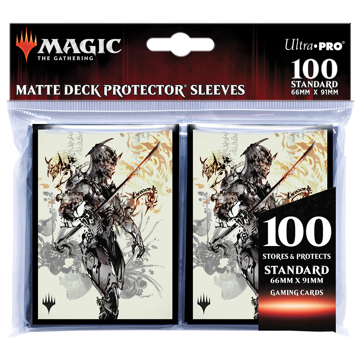 Kamigawa Neon Dynasty Satoru Umezawa Standard DECK PROTECTOR® Sleeves (100ct) for Magic: The Gathering - Image 2