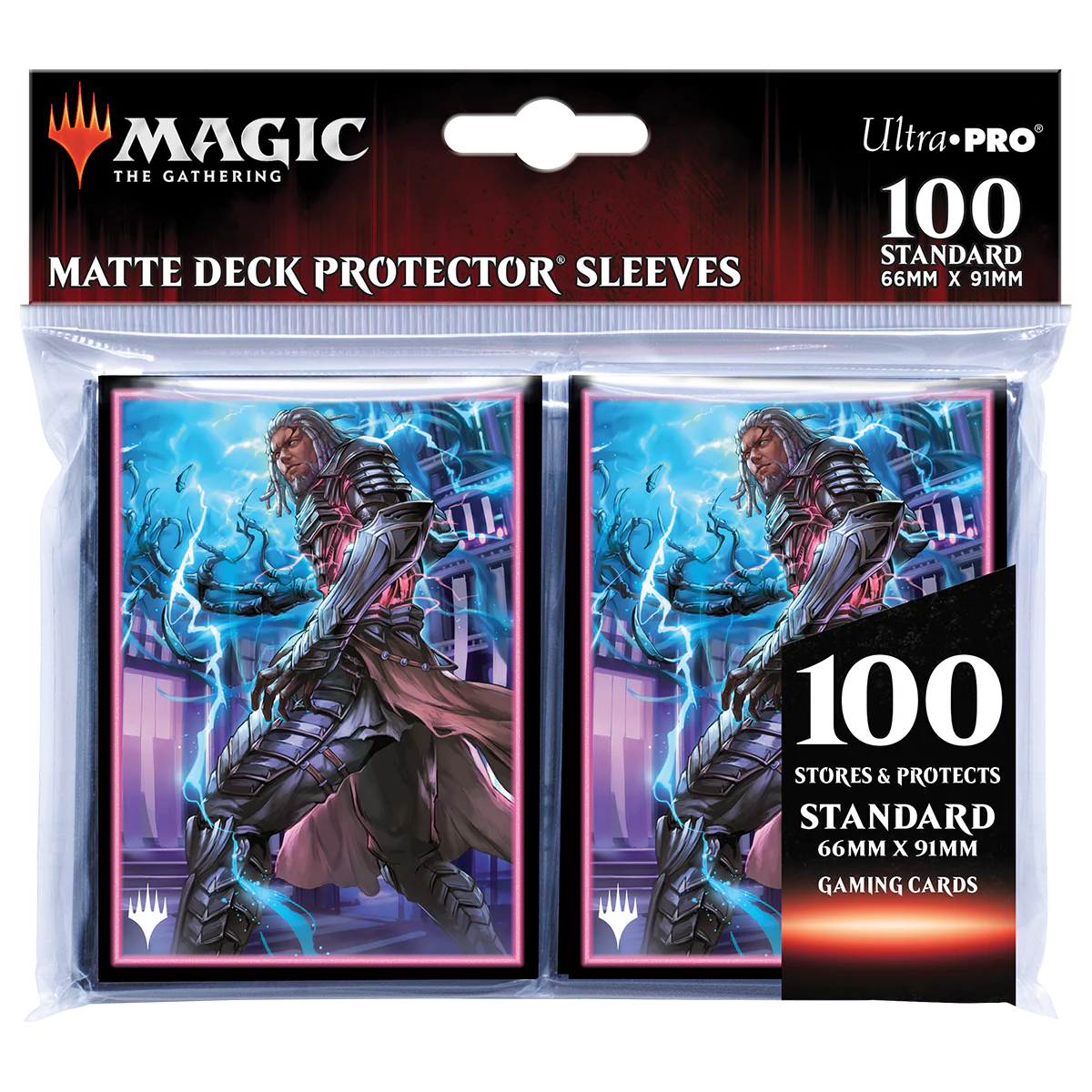 Kamigawa Neon Dynasty Tezzeret, Betrayer of Flesh Standard DECK PROTECTOR® Sleeves (100ct) for Magic: The Gathering - Image 2