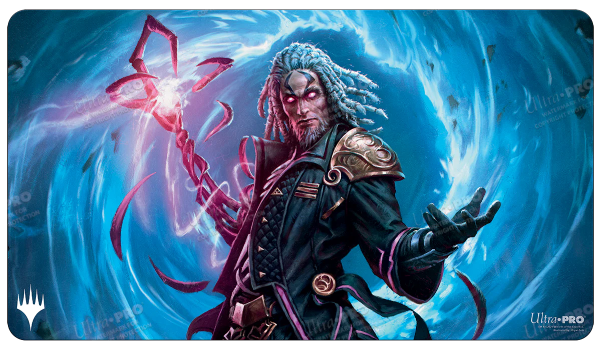 Kamigawa Neon Dynasty Tezzeret, Betrayer of Flesh Standard Gaming Playmat for Magic: The Gathering