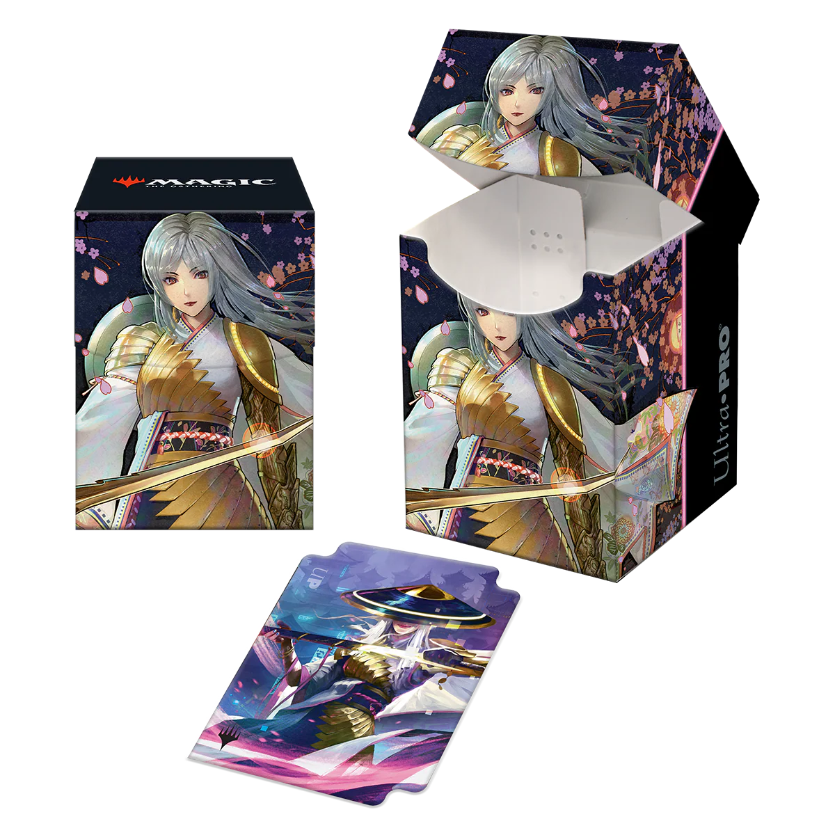 Kamigawa Neon Dynasty The Wandering Emperor 100+ DECK BOX® for Magic: The Gathering
