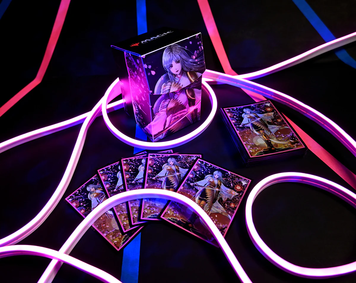 Kamigawa Neon Dynasty The Wandering Emperor 100+ DECK BOX® for Magic: The Gathering - Image 3