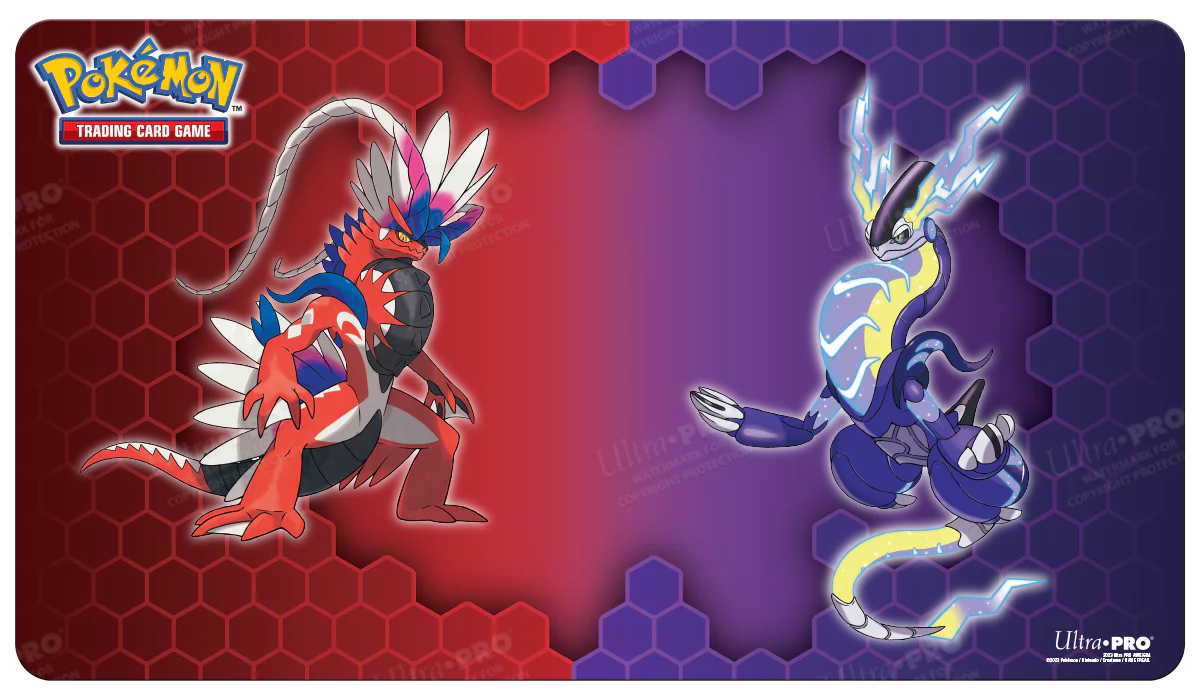 Koraidon & Miraidon Standard Gaming Playmat Mousepad for Pokemon