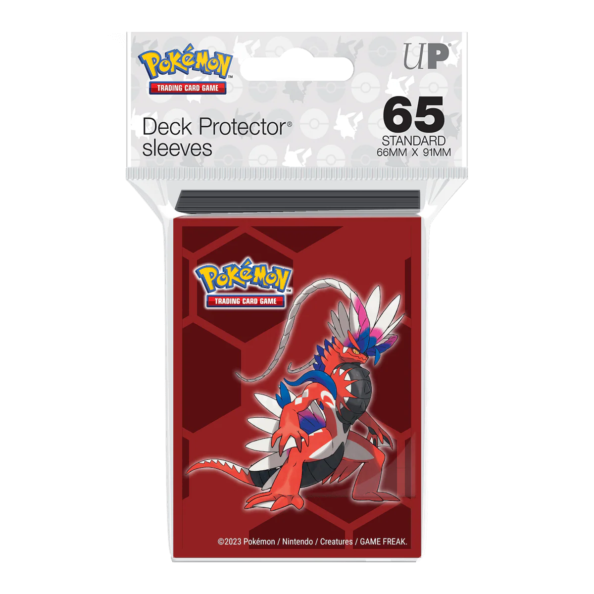 Koraidon Standard DECK PROTECTOR® Sleeves (65ct) for Pokemon - Image 2