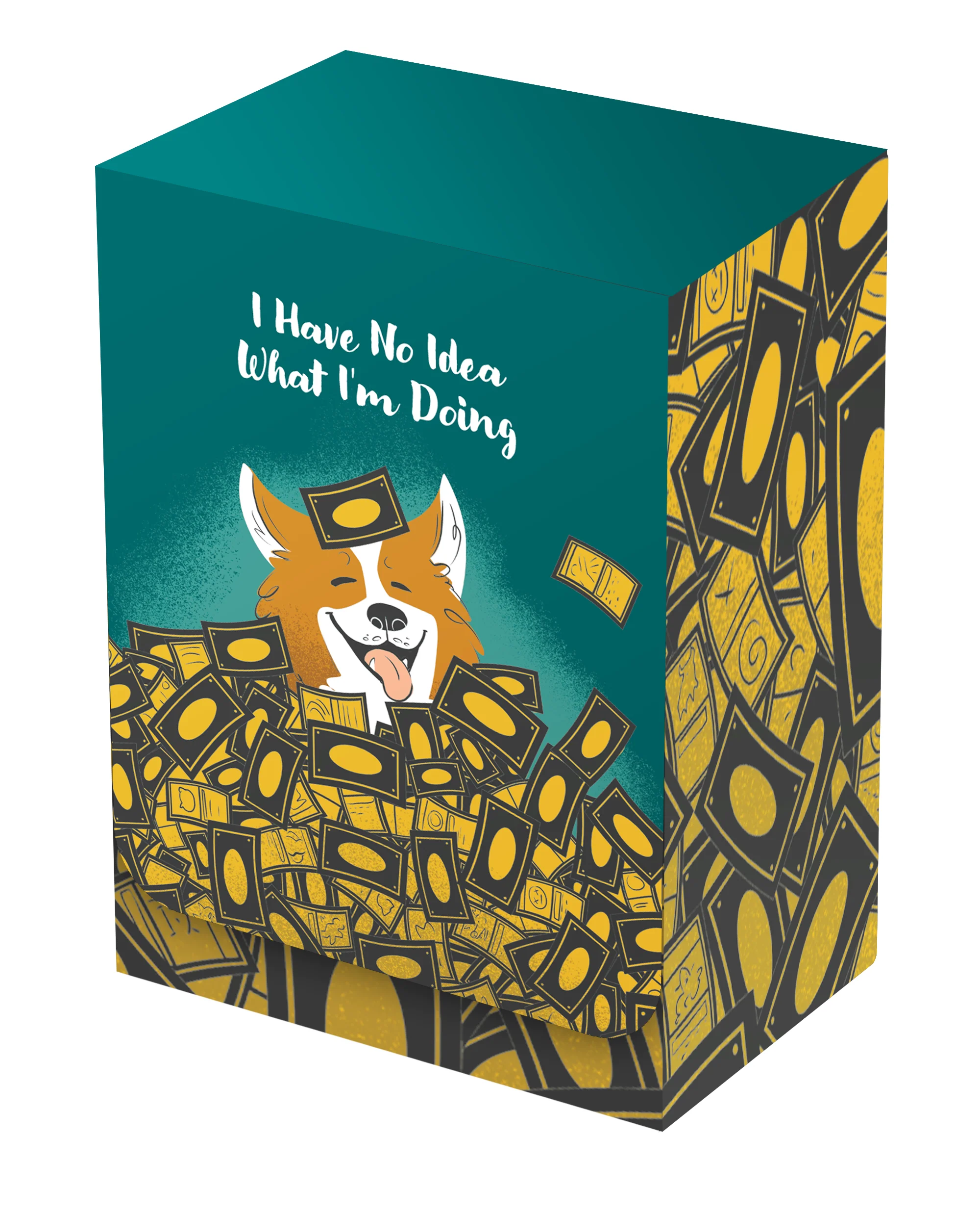 No Idea Corgi Card Box