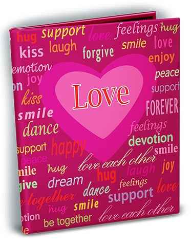Love Theme Mini Photo Album for 4" x 6" Prints - Image 2