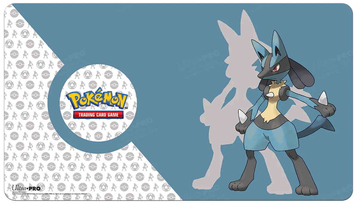 Lucario Standard Gaming Playmat Mousepad for Pokemon