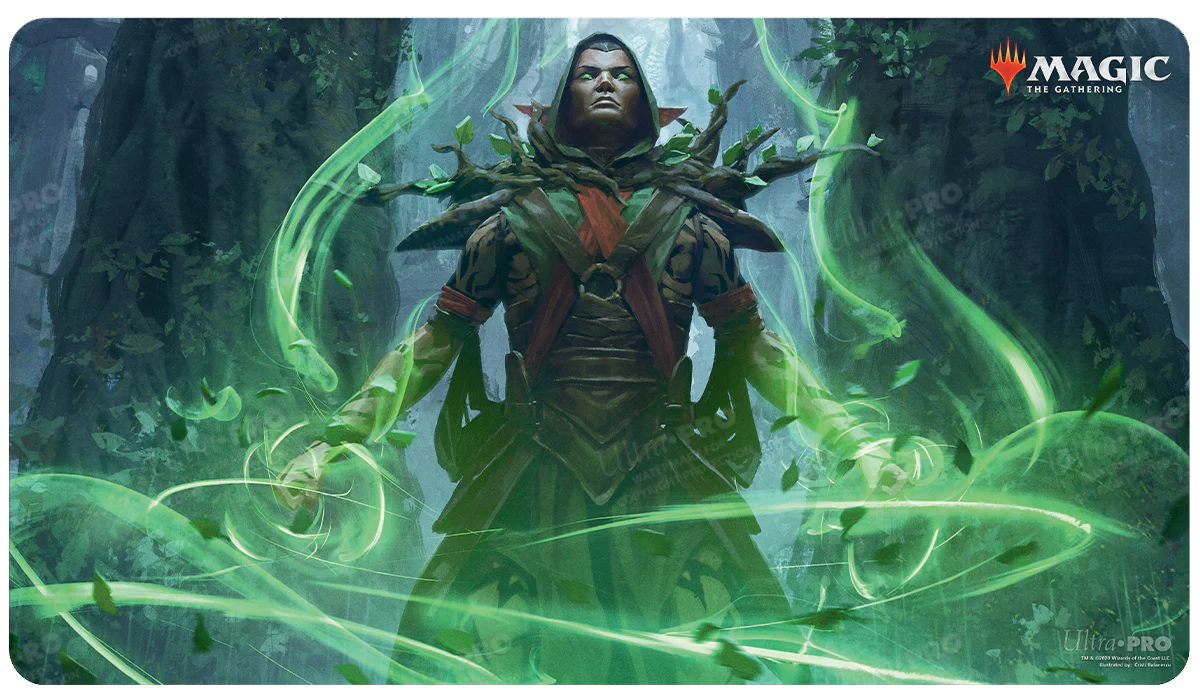 M21 Llanowar Visionary Standard Gaming Playmat for Magic: The Gathering