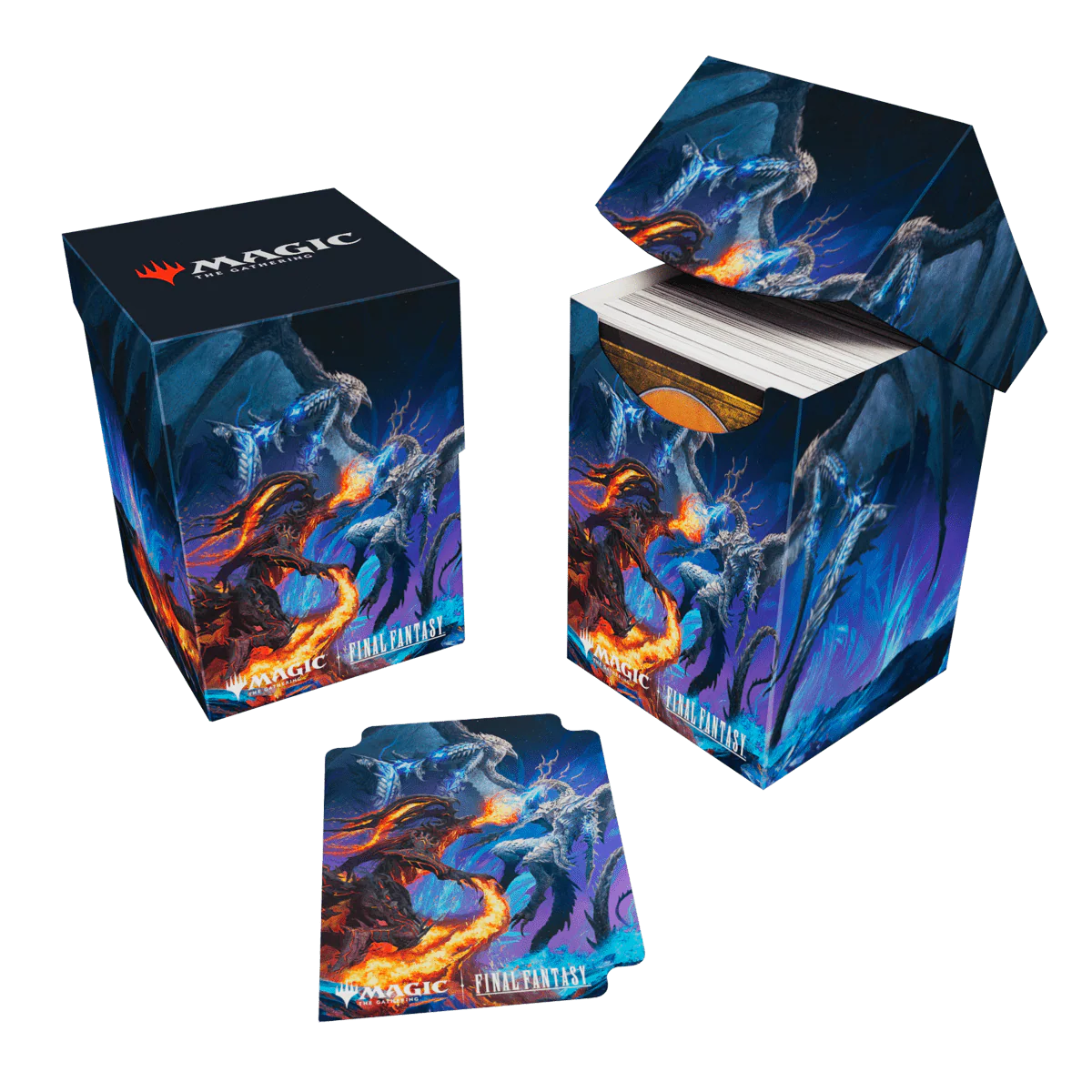 Magic: The Gathering®—FINAL FANTASY™ Bahamut and Ifrit 100+ DECK BOX®