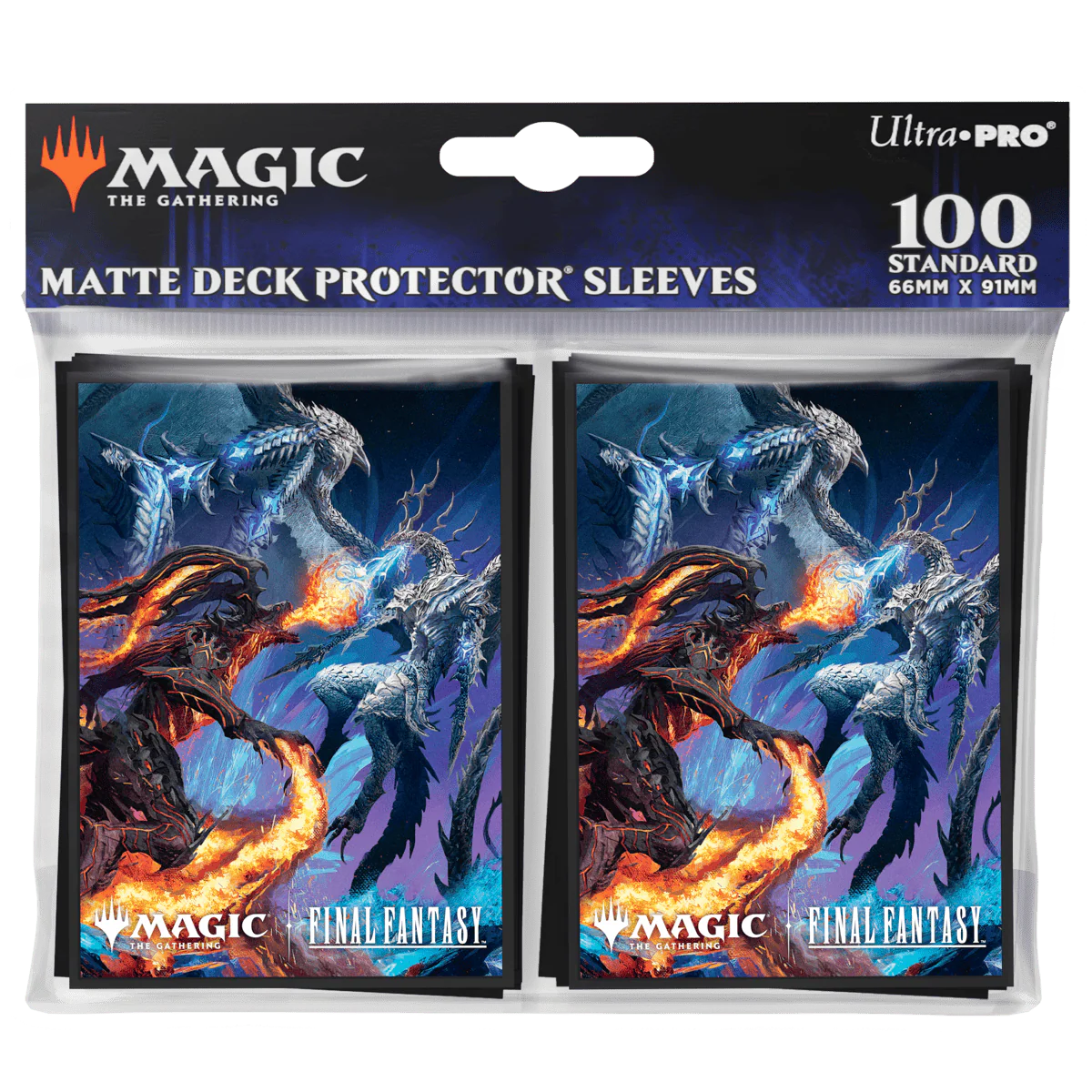 Magic: The Gathering®—FINAL FANTASY™ Bahamut and Ifrit 100ct DECK PROTECTOR® Sleeves - Image 4