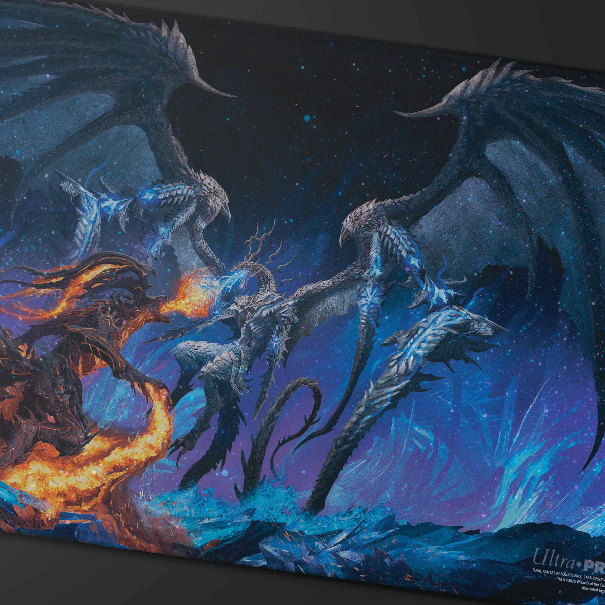 Magic: The Gathering®—FINAL FANTASY™ Bahamut and Ifrit HOLOFOIL® Playmat - Image 2