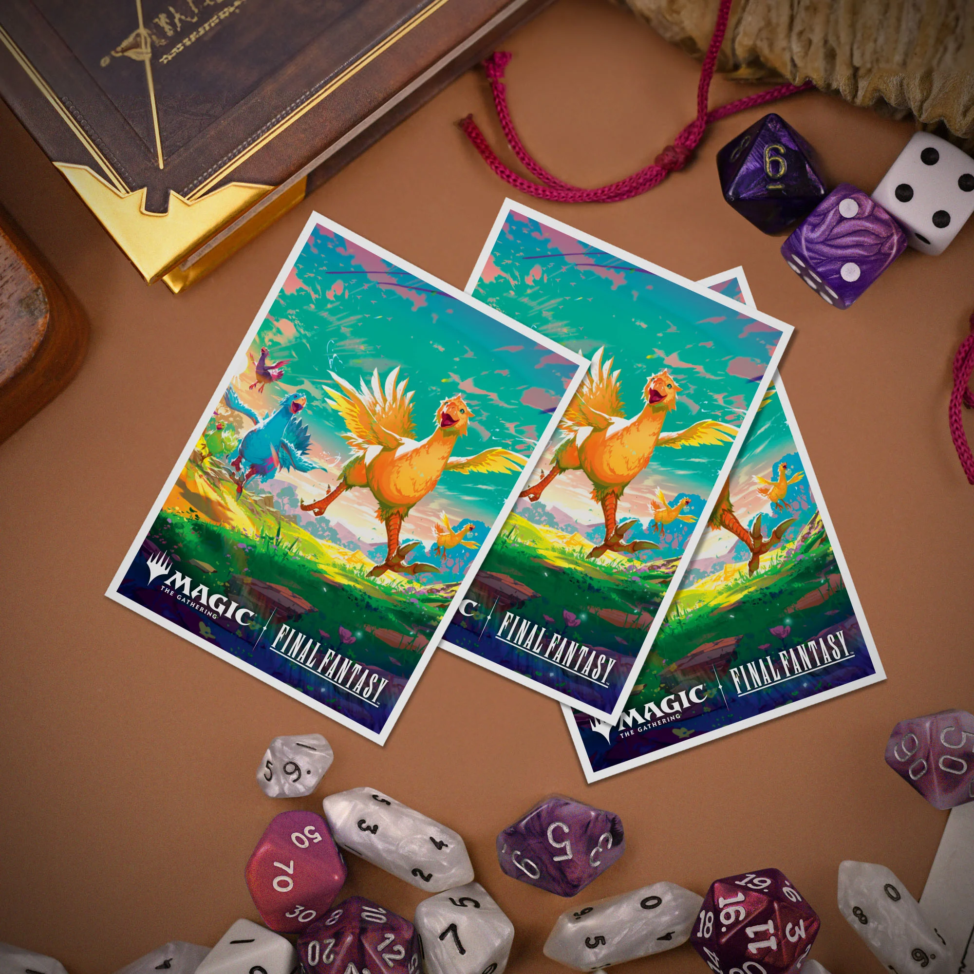 MAGIC: THE GATHERING®—FINAL FANTASY™ Chocobo 105ct APEX® DECK PROTECTOR® Sleeves for Magic: The Gathering - Image 3