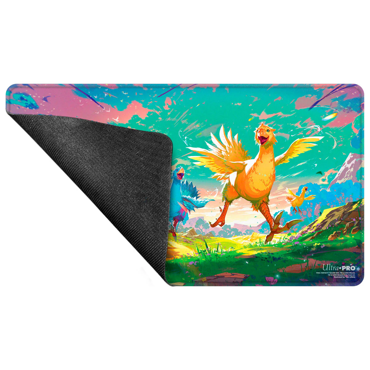 MAGIC: THE GATHERING®—FINAL FANTASY™ Chocobo HOLOFOIL® Playmat for Magic: The Gathering - Image 3