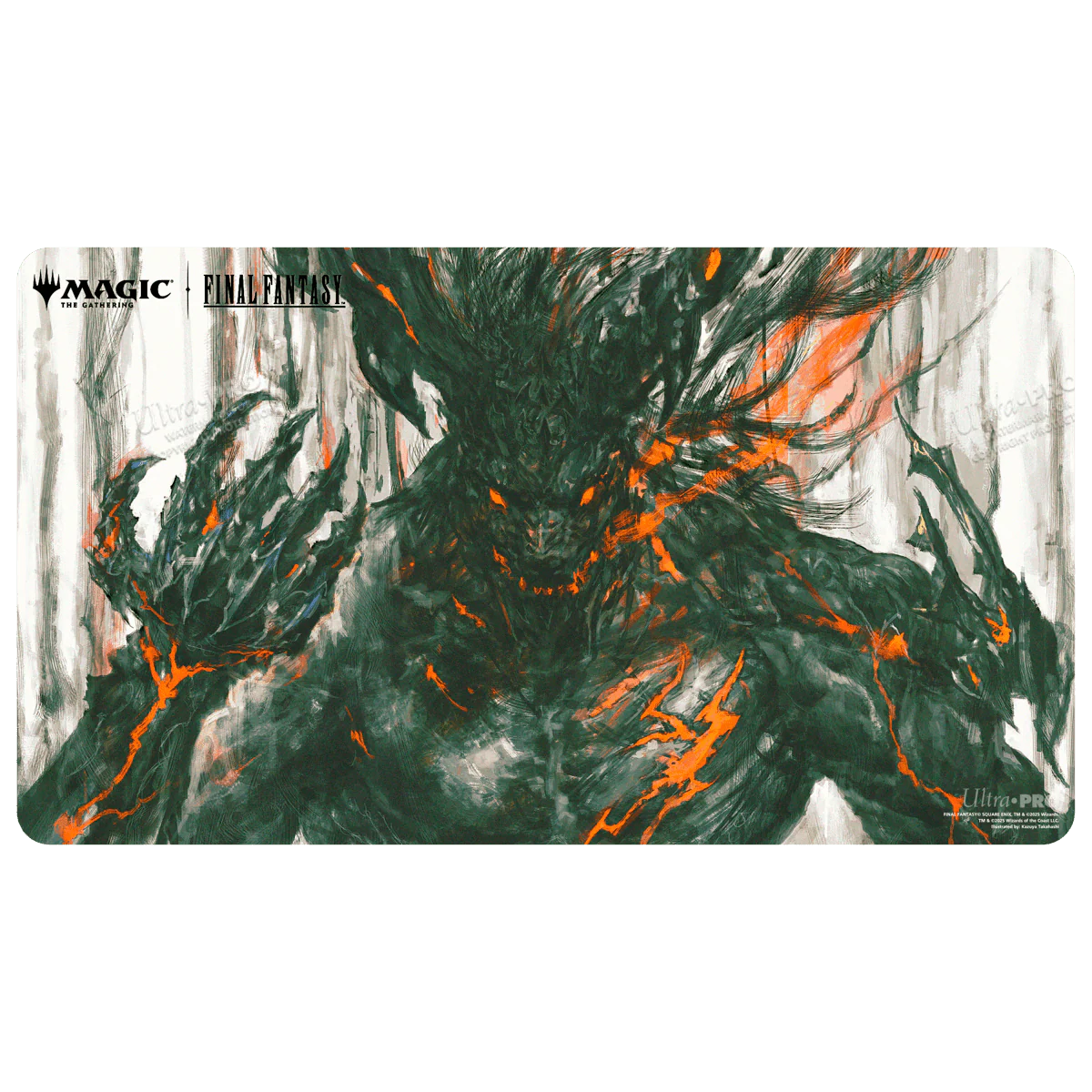 Magic: The Gathering®—FINAL FANTASY™ Clive, Ifrit’s Dominant / Ifrit, Warden of Inferno Double-Sided Playmat - Image 2