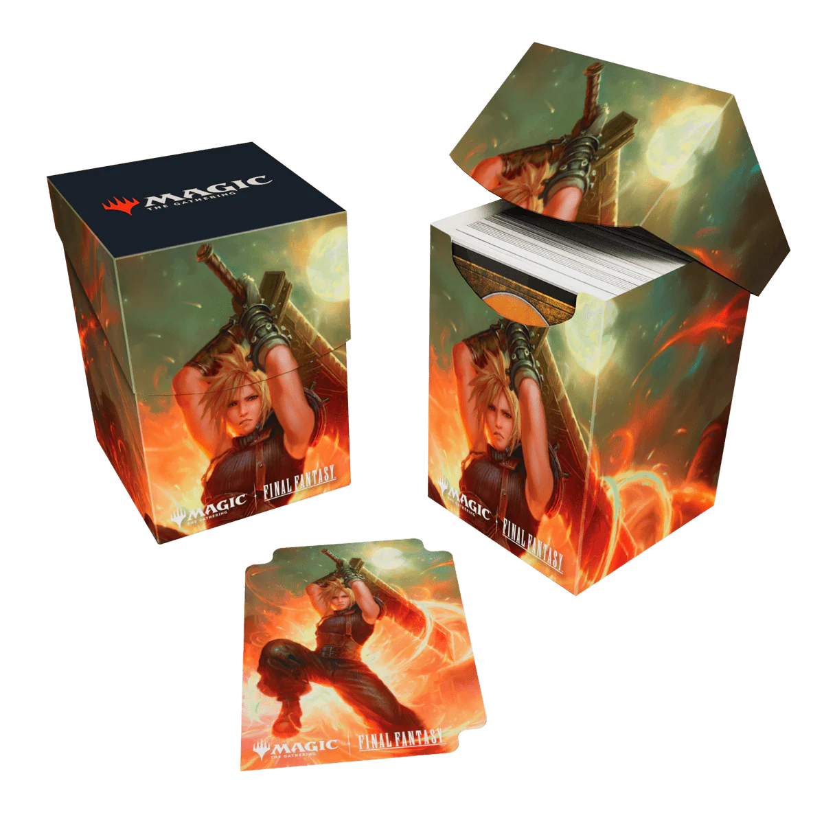 Magic: The Gathering®—FINAL FANTASY™ Cloud, Ex-SOLDIER (Commander) 100+ DECK BOX®