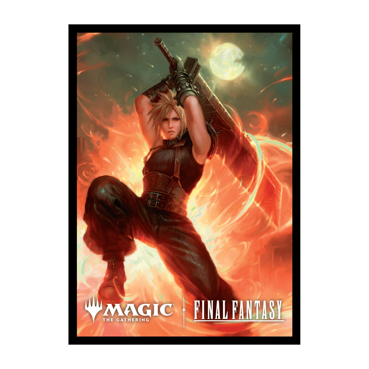 Magic: The Gathering®—FINAL FANTASY™ Cloud, Ex-SOLDIER (Commander) 100ct DECK PROTECTOR® Sleeves