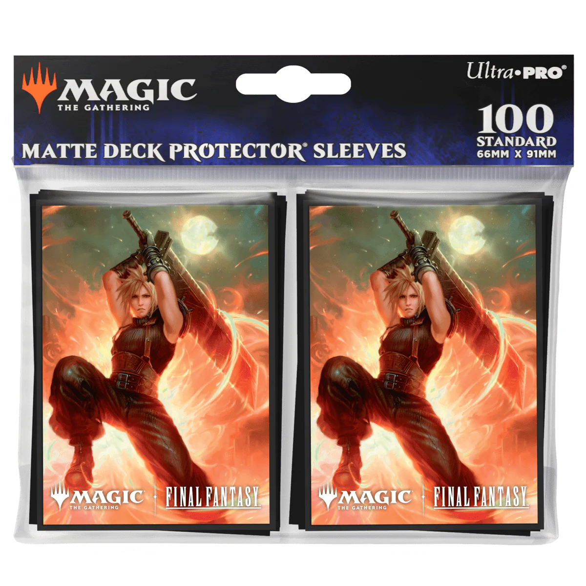 Magic: The Gathering®—FINAL FANTASY™ Cloud, Ex-SOLDIER (Commander) 100ct DECK PROTECTOR® Sleeves - Image 4