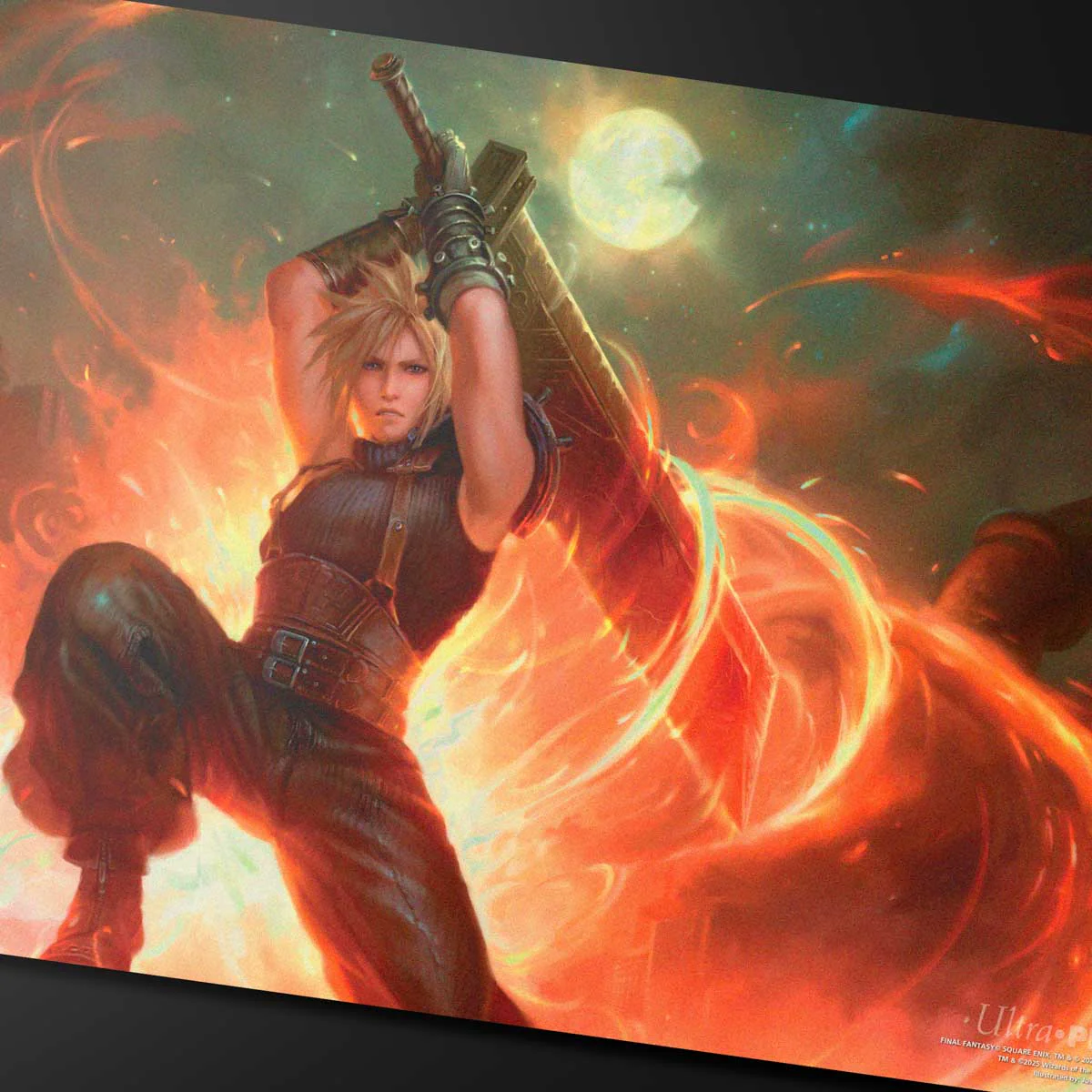 Magic: The Gathering®—FINAL FANTASY™ Cloud, Ex-SOLDIER (Commander) Playmat - Image 2