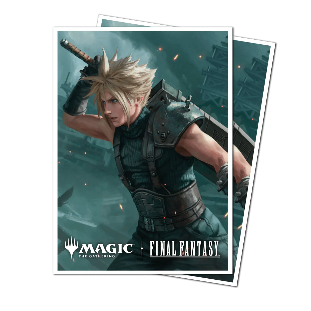 Magic: The Gathering®—FINAL FANTASY™ Cloud, Planet's Champion 105ct APEX DECK PROTECTOR® Sleeves