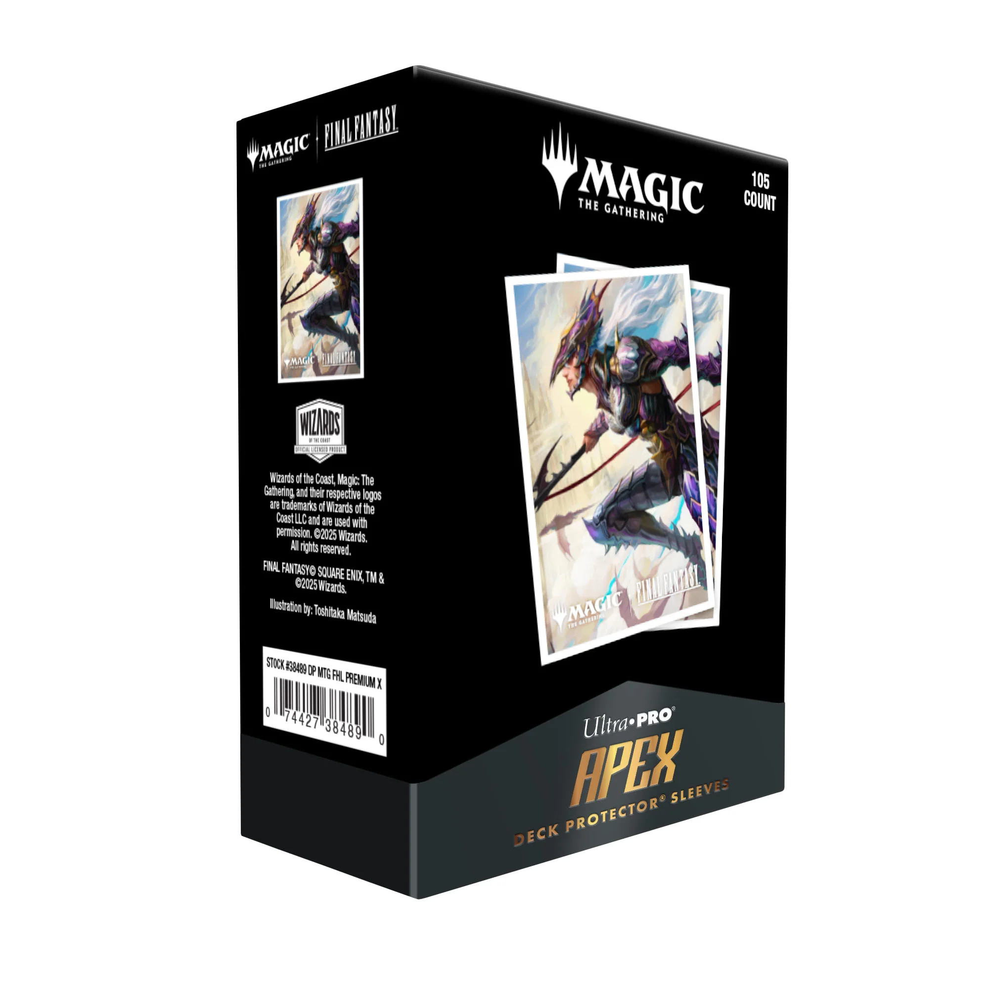 MAGIC: THE GATHERING®—FINAL FANTASY™ Kain, Traitorous Dragoon 105ct APEX® DECK PROTECTOR® Sleeves for Magic: The Gathering - Image 5