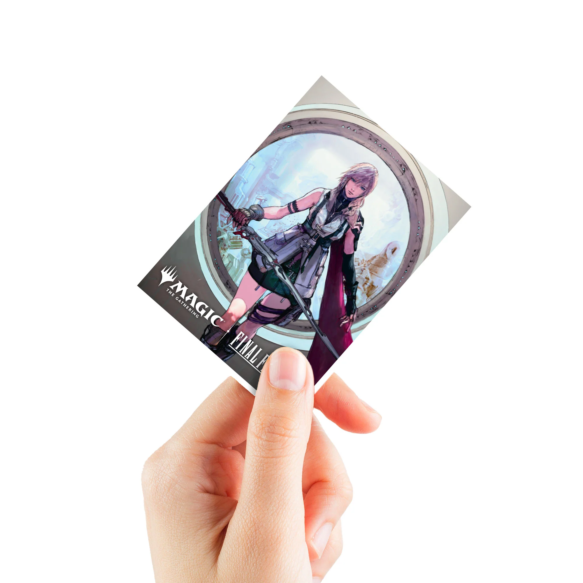 MAGIC: THE GATHERING®—FINAL FANTASY™ Lightning, Army of One 105ct APEX® DECK PROTECTOR® Sleeves for Magic: The Gathering - Image 2