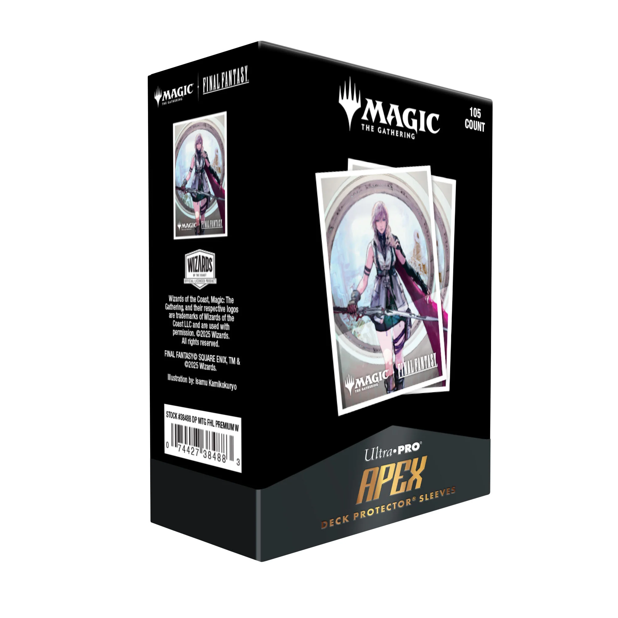 MAGIC: THE GATHERING®—FINAL FANTASY™ Lightning, Army of One 105ct APEX® DECK PROTECTOR® Sleeves for Magic: The Gathering - Image 5