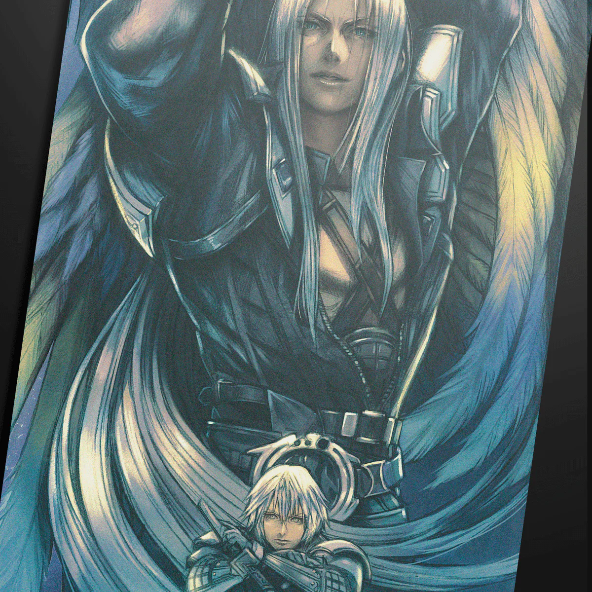 Magic: The Gathering®—FINAL FANTASY™ Sephiroth, Fabled SOLDIER / Sephiroth, One-Winged Angel Double-Sided Playmat - Image 4