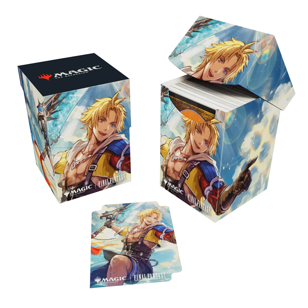 Magic: The Gathering®—FINAL FANTASY™ Tidus, Yuna's Guardian (Commander) 100+ DECK BOX®