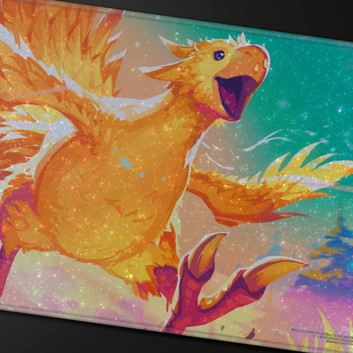Magic: The Gathering®—FINAL FANTASY™ Traveling Chocobo HOLOFOIL® Playmat - Image 2