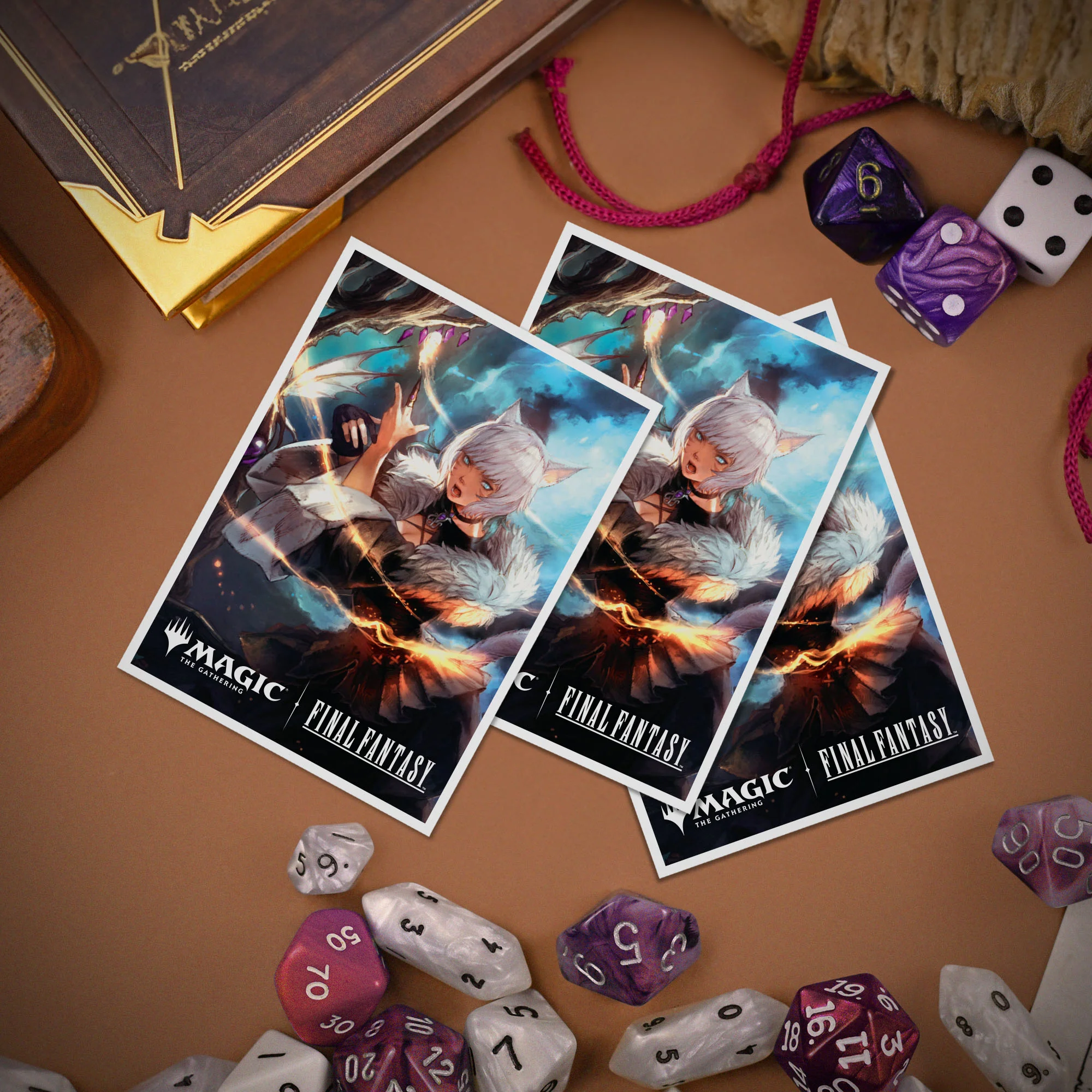 MAGIC: THE GATHERING®—FINAL FANTASY™ Y’shtola Rhul 105ct APEX® DECK PROTECTOR® Sleeves Premium Z for Magic: The Gathering - Image 3