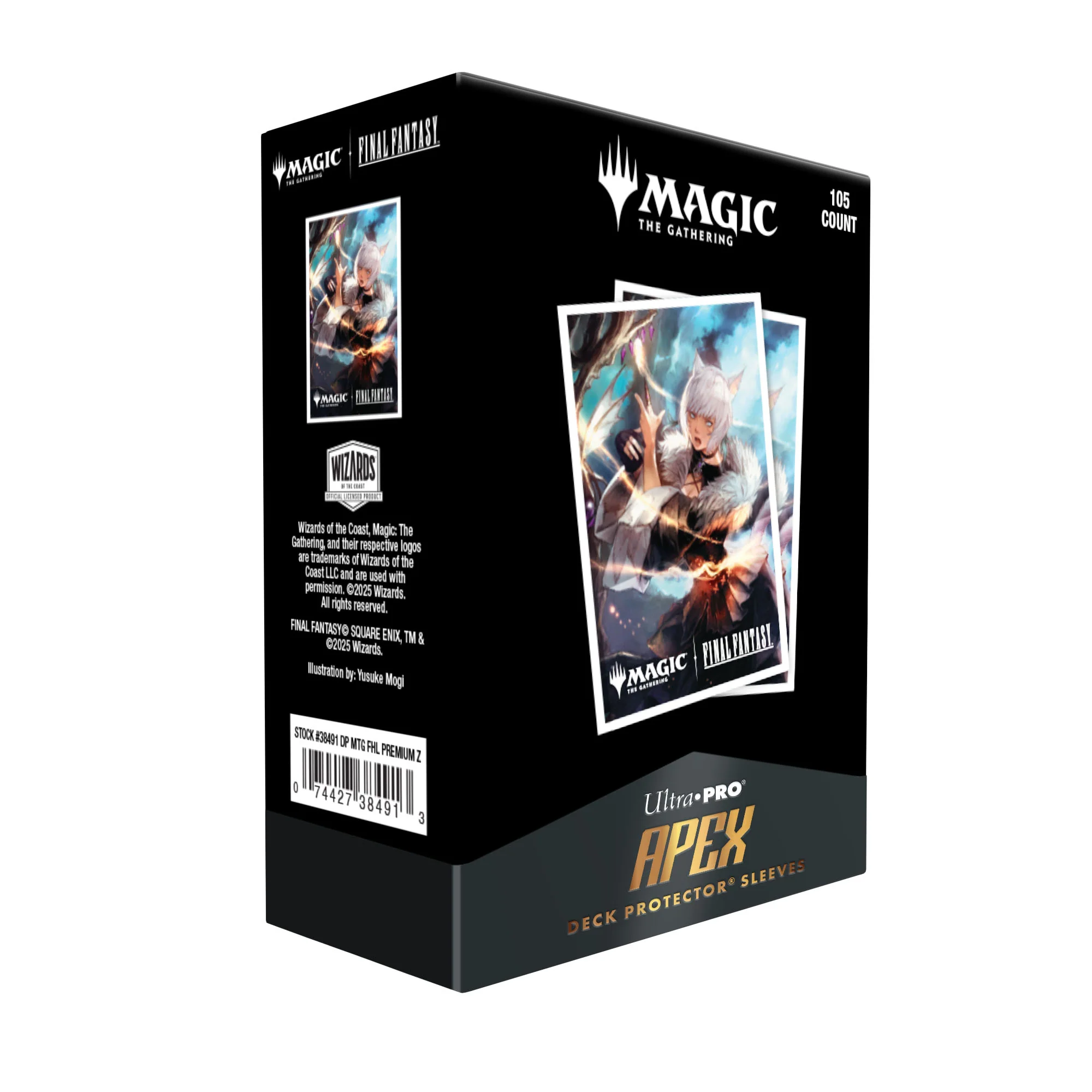 MAGIC: THE GATHERING®—FINAL FANTASY™ Y’shtola Rhul 105ct APEX® DECK PROTECTOR® Sleeves Premium Z for Magic: The Gathering - Image 5