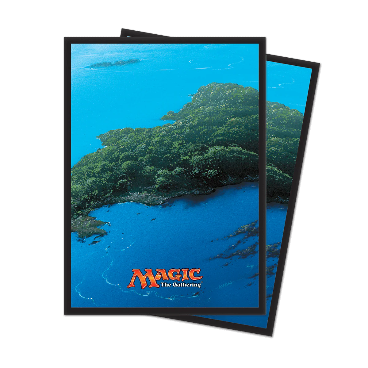 Mana 5 Island Standard DECK PROTECTOR® Sleeves (80ct) for Magic: The Gathering