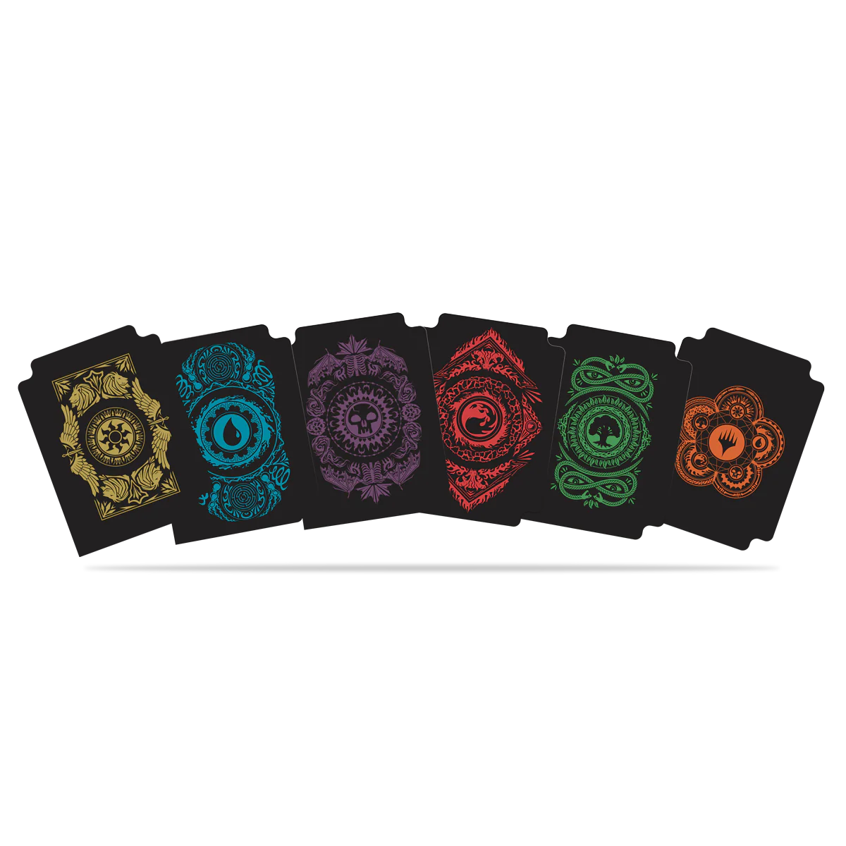 Mana 7 Card Deck Dividers Pack (12ct) for Magic: The Gathering