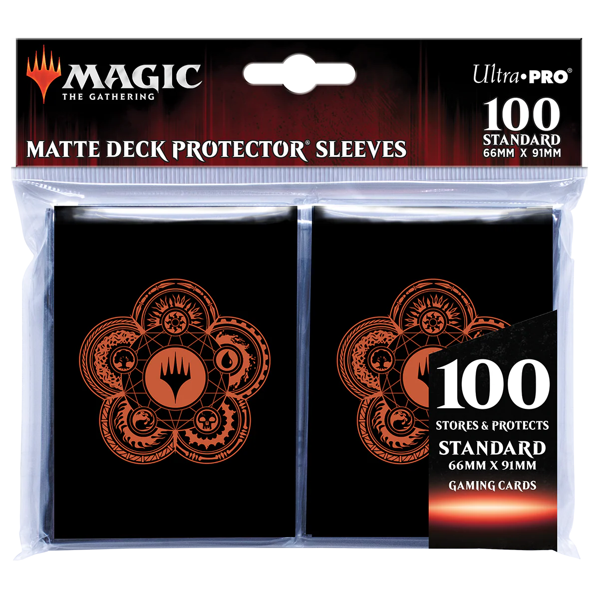 Mana 7 Color Wheel DECK PROTECTOR® Sleeves (100ct) for Magic: The Gathering - Image 2