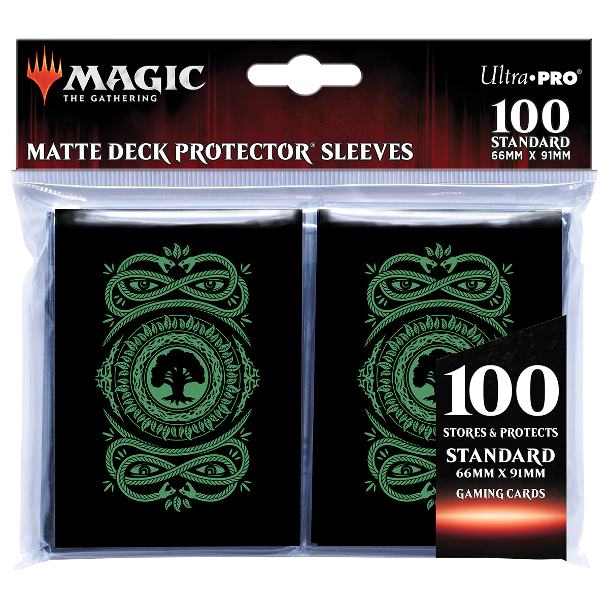 Mana 7 Forest DECK PROTECTOR® Sleeves (100ct) for Magic: The Gathering - Image 2