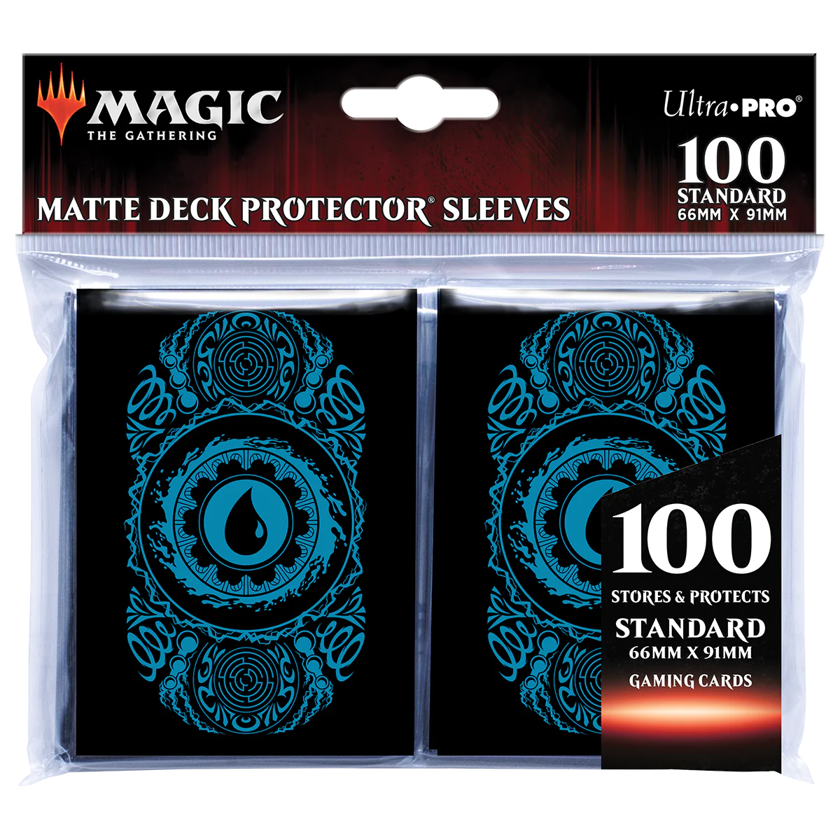 Mana 7 Island DECK PROTECTOR® Sleeves (100ct) for Magic: The Gathering - Image 2