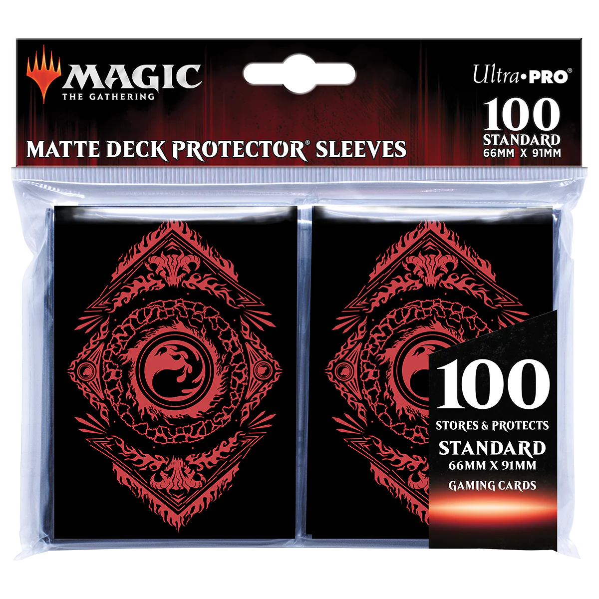 Mana 7 Mountain DECK PROTECTOR® Sleeves (100ct) for Magic: The Gathering - Image 2