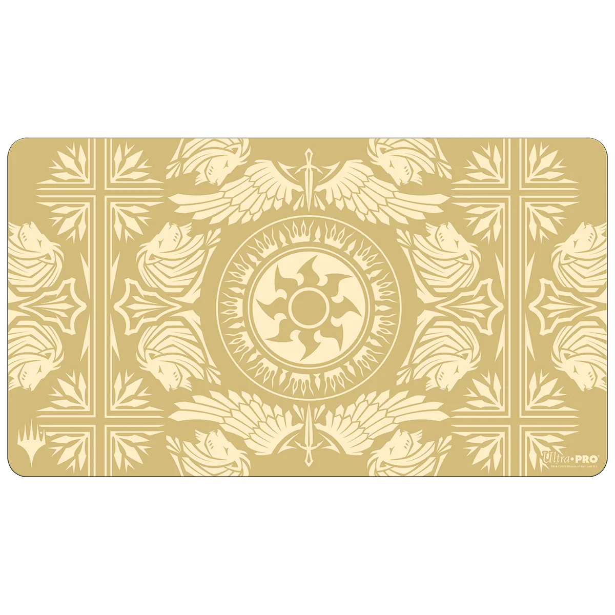 Mana 7 Plains Standard Gaming Playmat for Magic: The Gathering