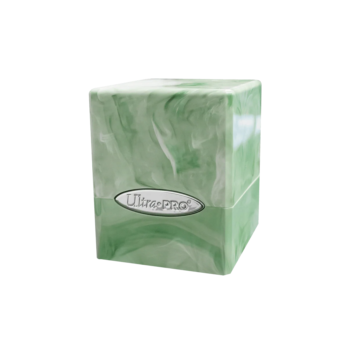 Marble SATIN® Cube - Lime Green / White