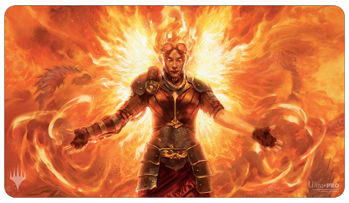 March of the Machine Chandra, Hope’s Beacon Standard Gaming Playmat for Magic: The Gathering