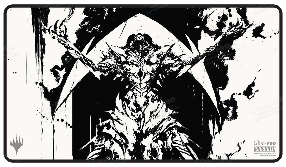 March of the Machine Elesh Norn Black Stitched Standard Gaming Playmat for Magic: The Gathering