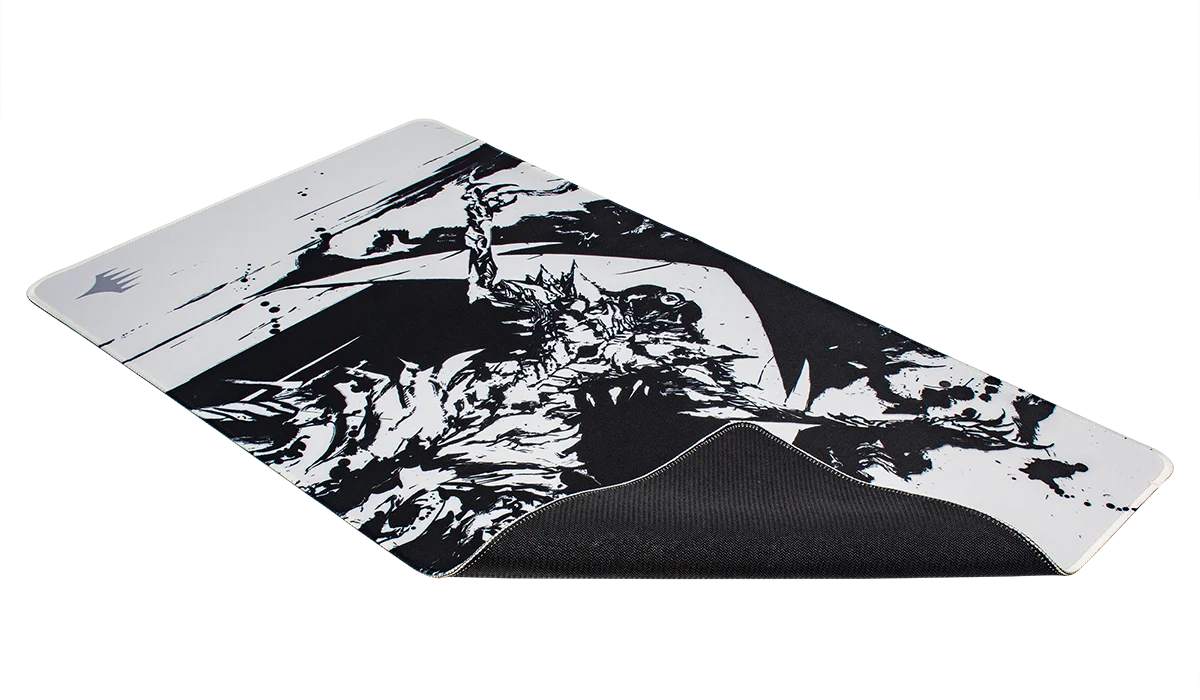 March of the Machine Elesh Norn Black Stitched Standard Gaming Playmat for Magic: The Gathering - Image 2