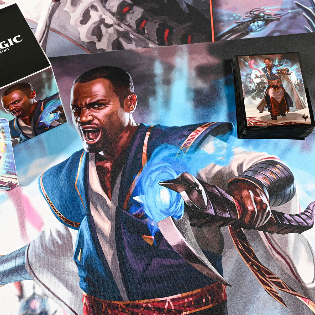 March of the Machine Teferi Akosa of Zhalfir / Invasion of New Phyrexia 100+ DECK BOX® for Magic: The Gathering - Image 3