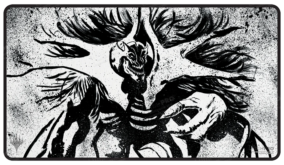 March of the Machine Vorinclex Black Stitched Standard Gaming Playmat for Magic: The Gathering
