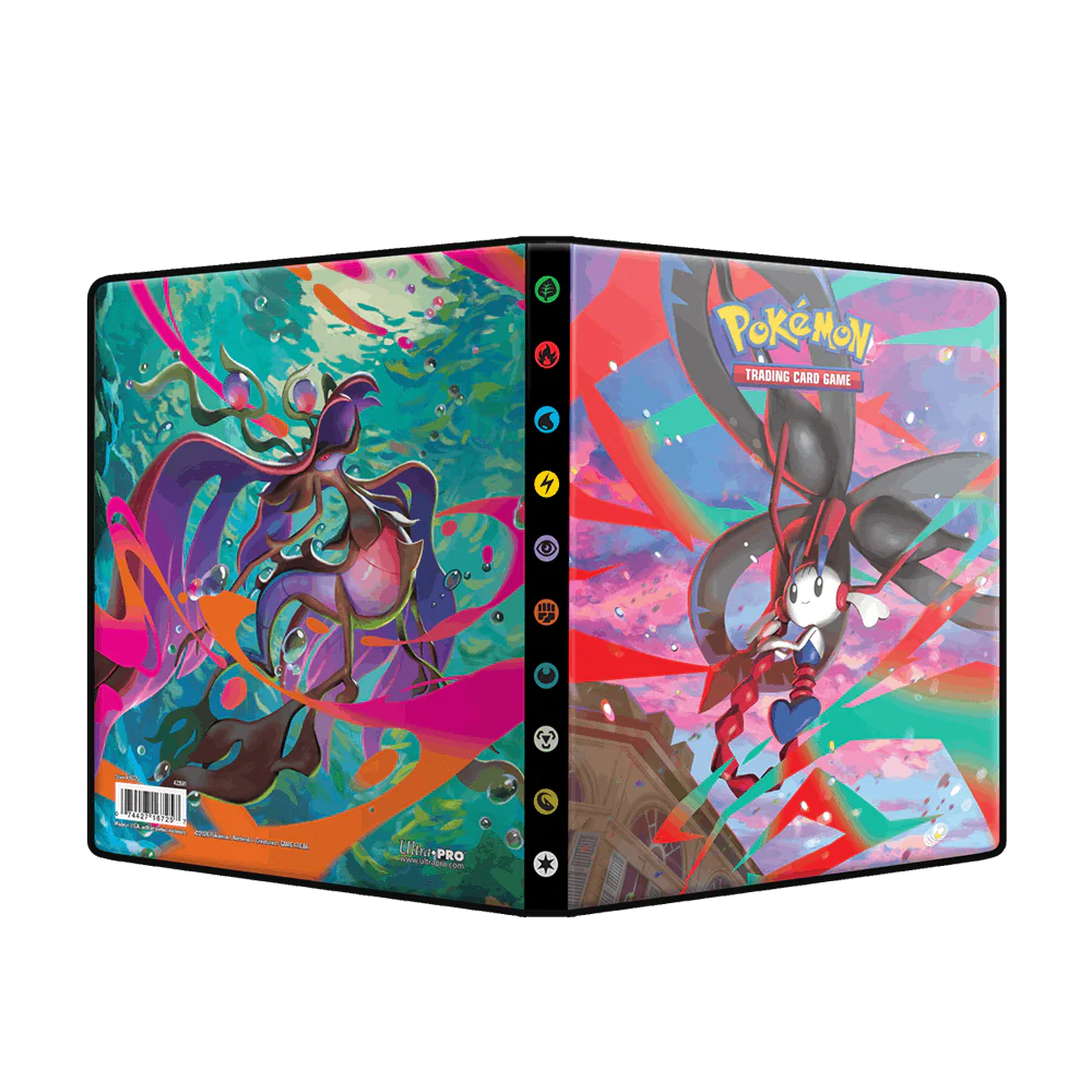 Mega Evolution - Chaos Rising 4-Pocket Portfolio for the Pokémon Trading Card Game