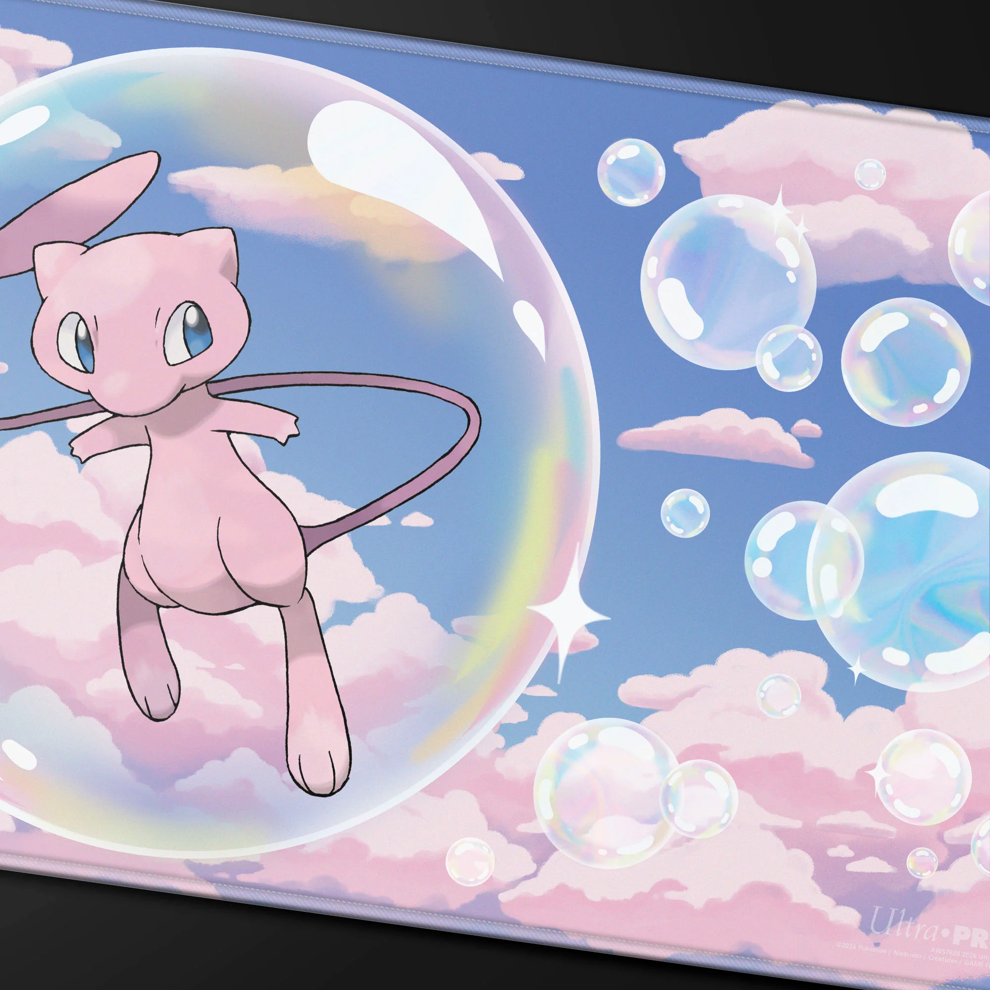 Mew Mythical Pokémon Foil Playmat for the Pokémon Trading Card Game - Image 2