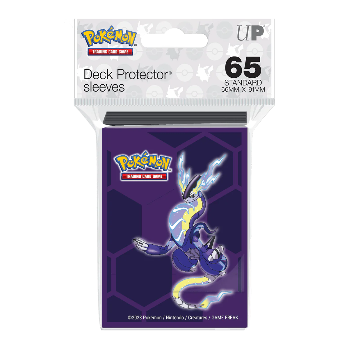 Miraidon Standard DECK PROTECTOR® Sleeves (65ct) for Pokemon - Image 2