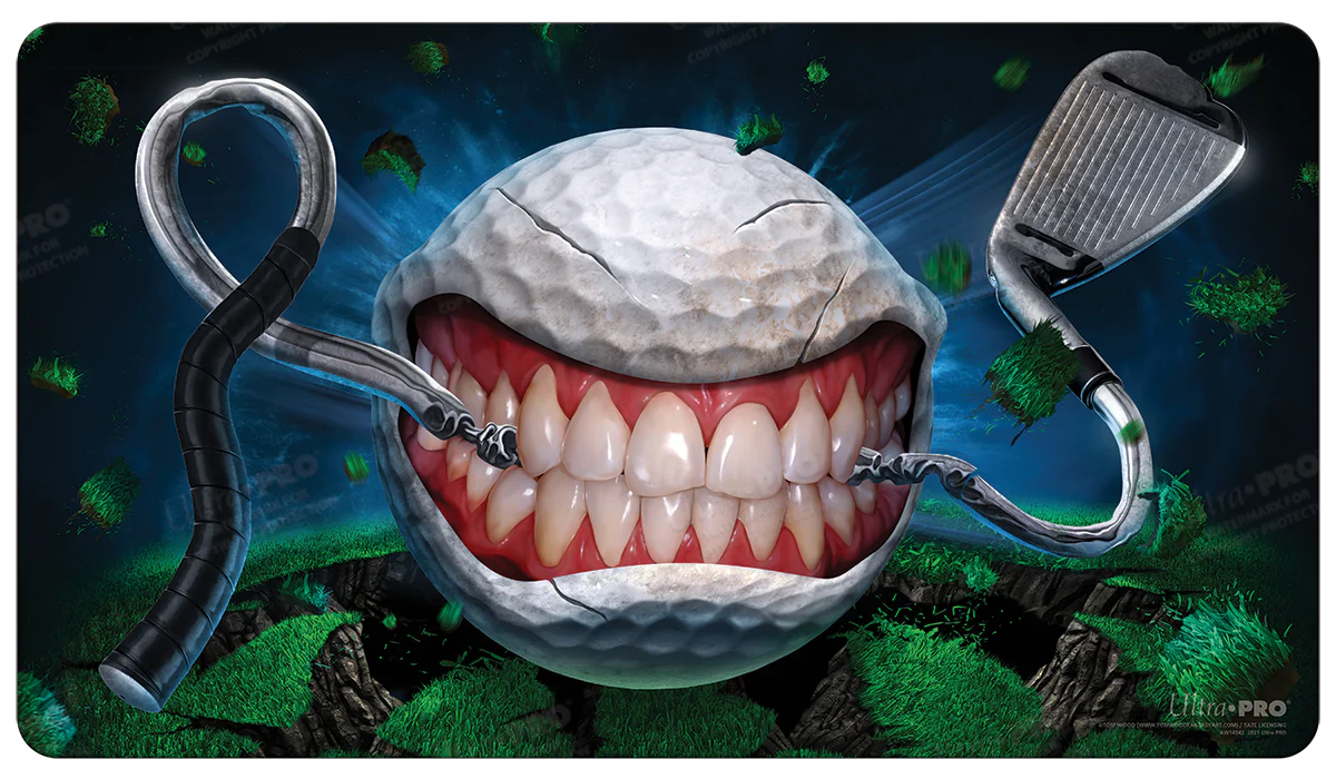Monster Golf Breaker Mat Mousepad by Tom Wood