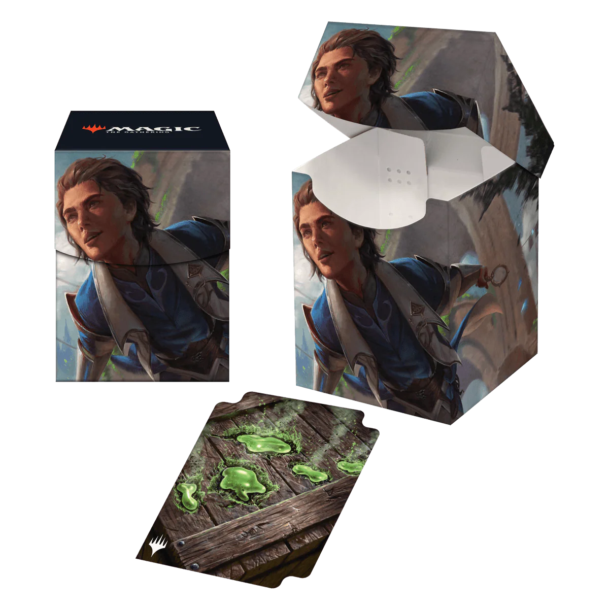 Murders at Karlov Manor Kellan, Inquisitive Prodigy 100+ DECK BOX® for Magic: The Gathering